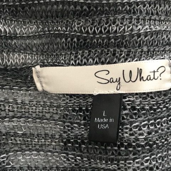 Lightweight flowy grey sweater - Picture 3 of 3